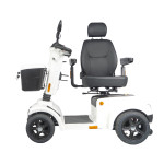Mobiak Perseus Αναπηρικό Αμαξίδιο Scooter 13" Ενισχυμένου Τύπου με Ανακλινόμενη Πλάτη 48cm 0805760 Λευκό Mobiak Perseus Αναπηρικό Αμαξίδιο Scooter 13" Ενισχυμένου Τύπου με Ανακλινόμενη Πλάτη 48cm 0805760 Λευκό